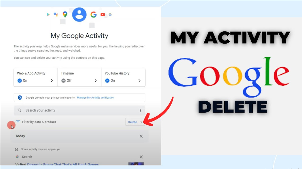 How to Delete My Activity History on Google Search