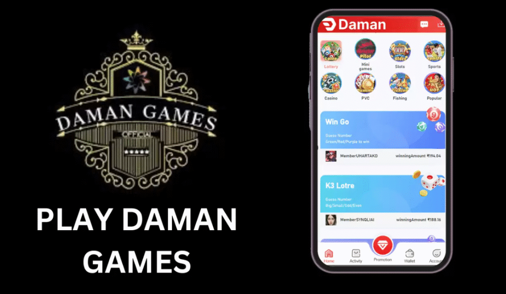 Daman Game Login Portal