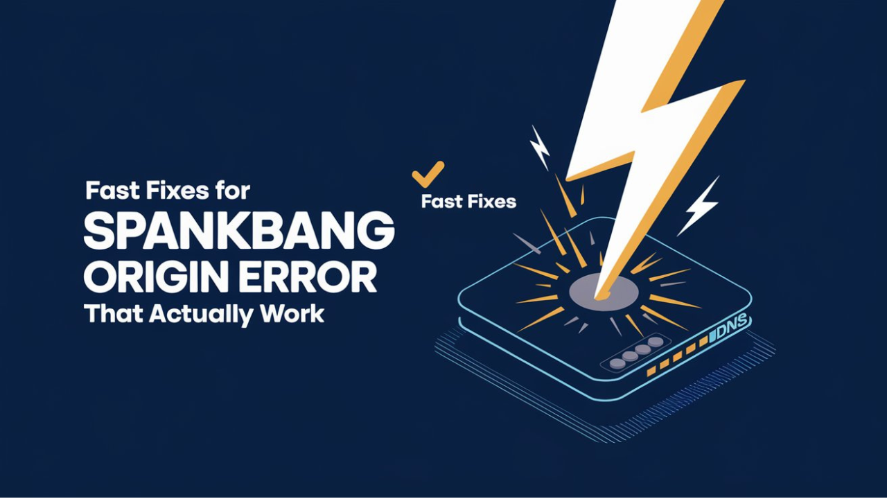 What is the SpankBang Origin DNS Error?