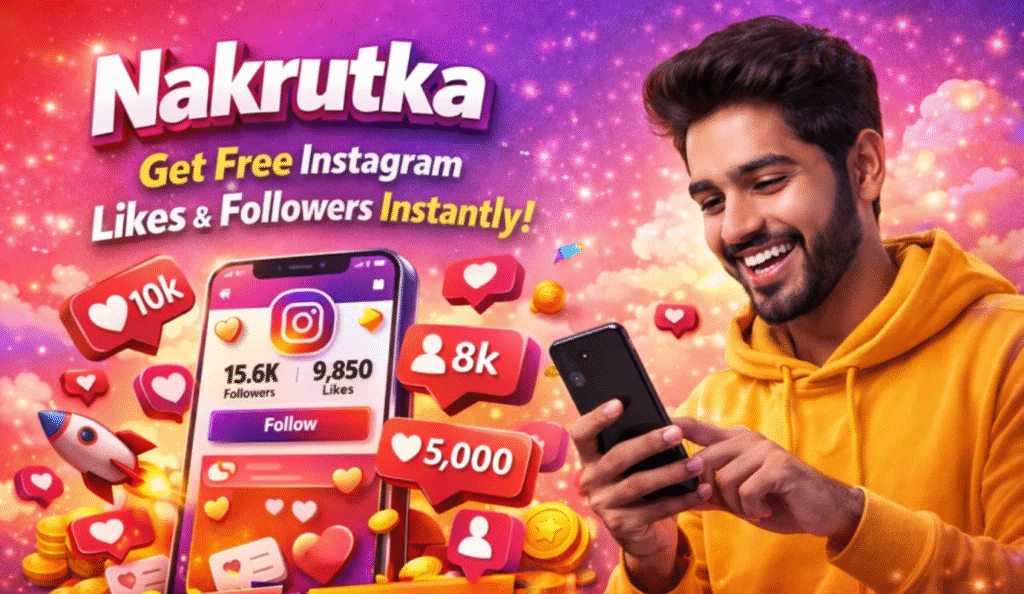Nakrukta Free Like in instragram